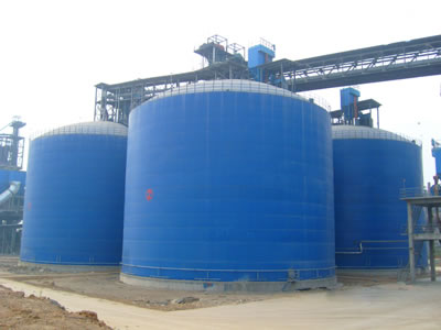 古县水泥钢板库改造