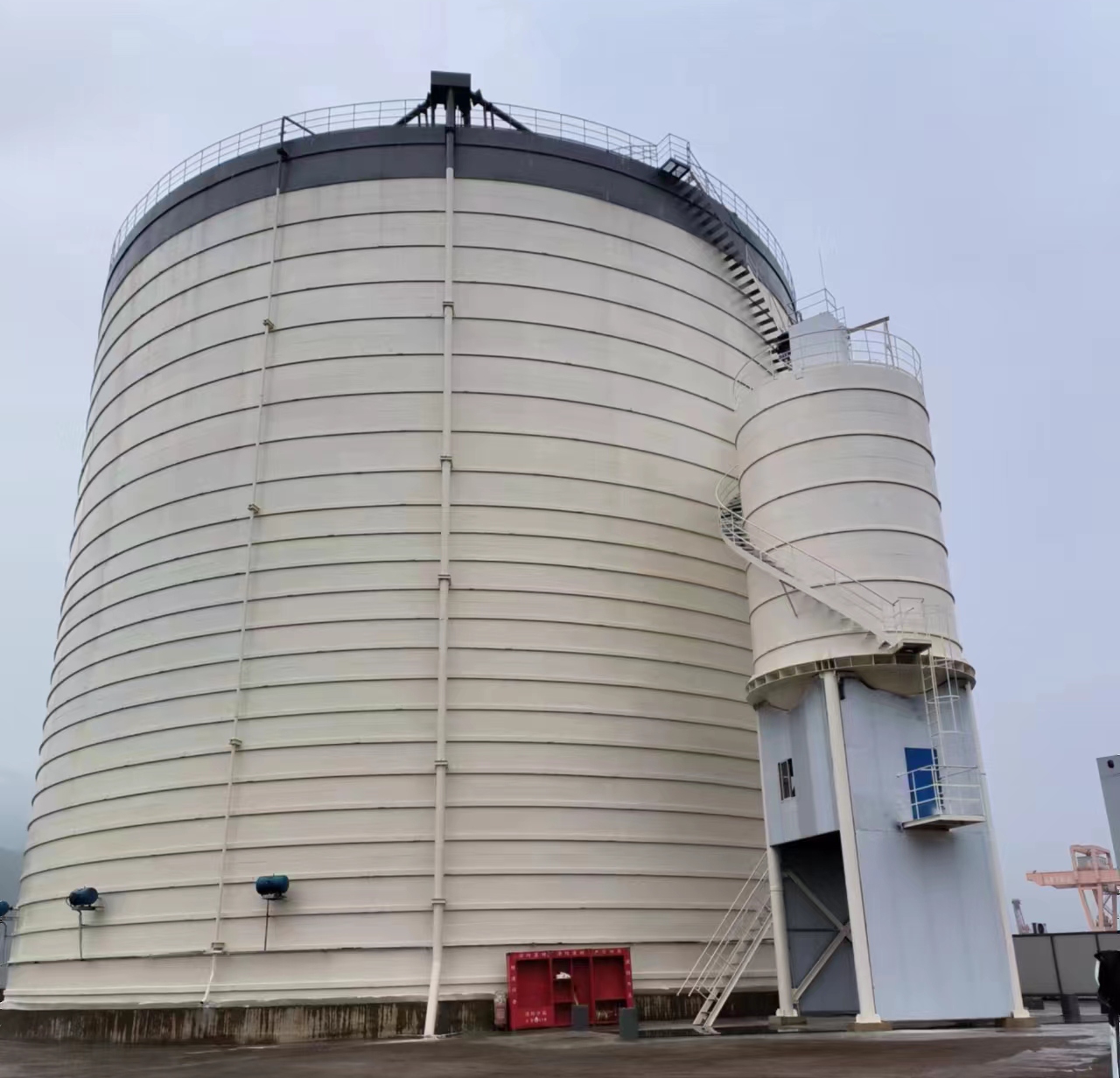 古县10万吨水泥钢板库