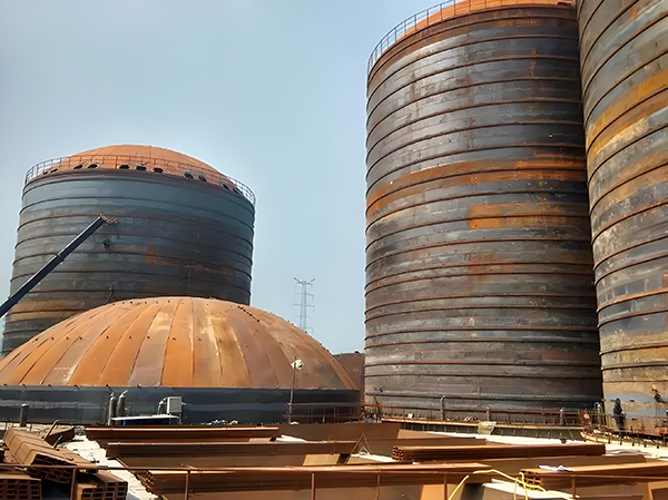 古县焦粉钢板仓